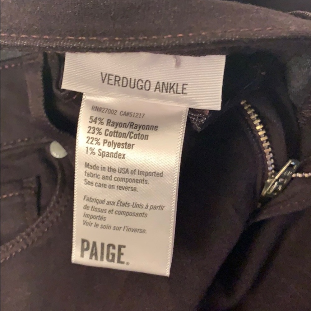 Paige Verdugo Ankle colored jeans - Picture 4 of 4